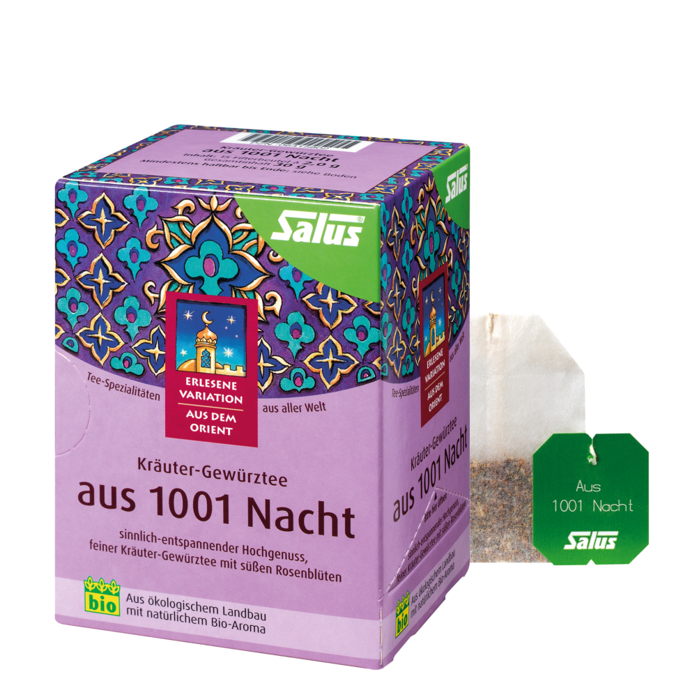 KRÄUTER-GEWÜRZTEE aus 1001 Nacht Bio Salus Fbtl.